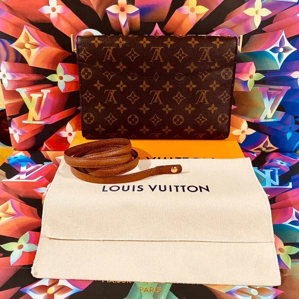 ♥️🛍💯Authentic Louis Vuitton Bordeaux Shoulder Bag in Monogram